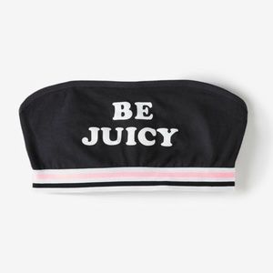 JUICY COUTURE “ be juicy” bra top